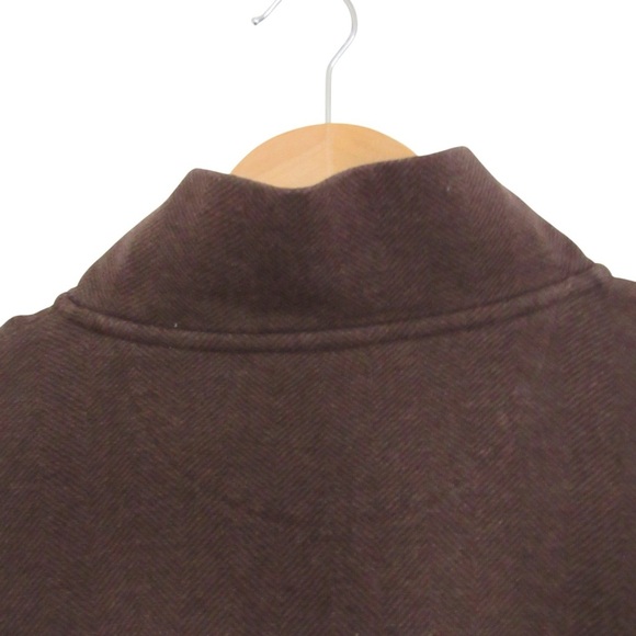 Polo Ralph Lauren Mens Brown Quarter Zip Knit Pullover XL Long Sleeves Classic - Picture 8 of 11